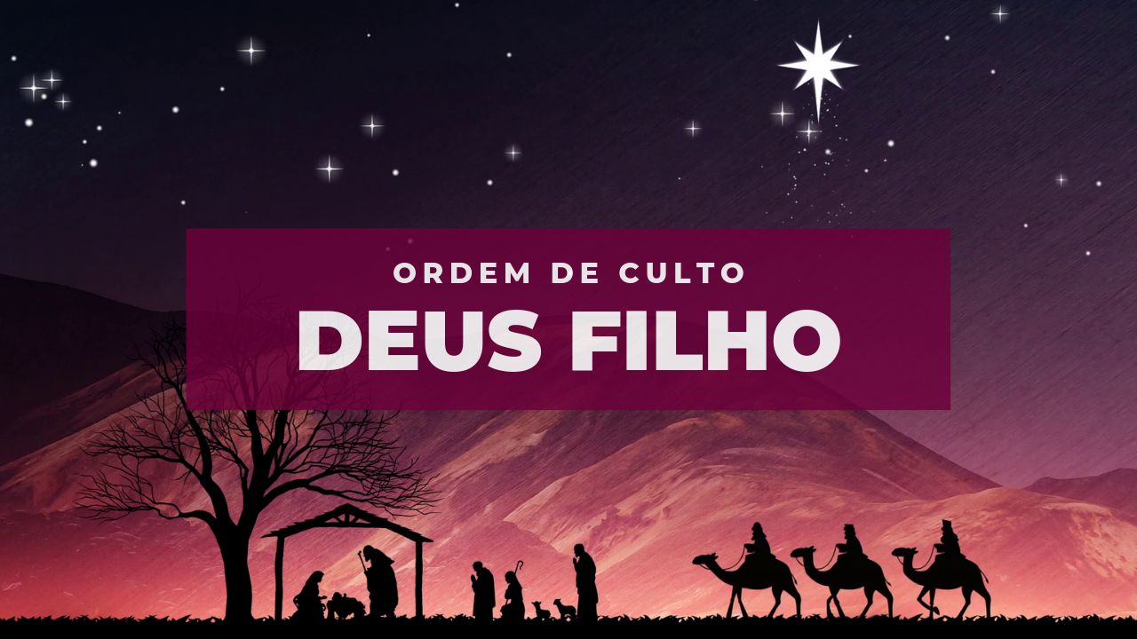 Ordem De Culto Deus Filho Cristo Me Encontrou E Mostrou Miseric Rdia